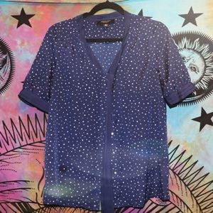 Polka dots blouse 3x$30
